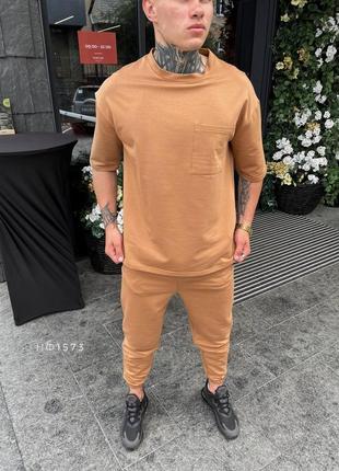 Комплект футболка + штани оверсайз