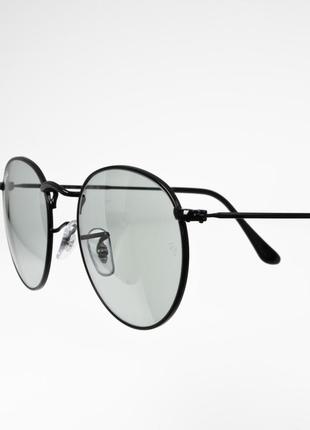 Очки солнцезащитные унисекс ray ban rb3447 002/52 round metal оригинал5 фото