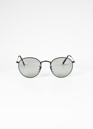 Окуляри сонцезахисні унісекс ray ban rb3447 002/52 round metal оригінал