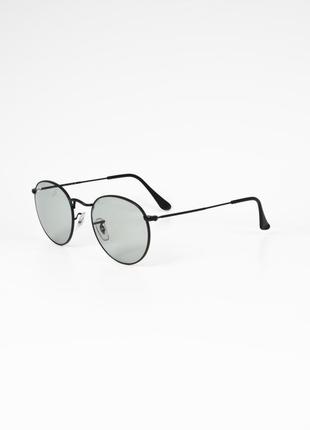 Очки солнцезащитные унисекс ray ban rb3447 002/52 round metal оригинал2 фото