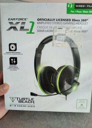 Turtle beach - ігрова гарнітура ear force xl1 - посилене стерео - xbox 360