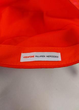 Гоночна кепка mercedes mclaren vodafone lewis hamilton racing 5-panel nylon cap8 фото