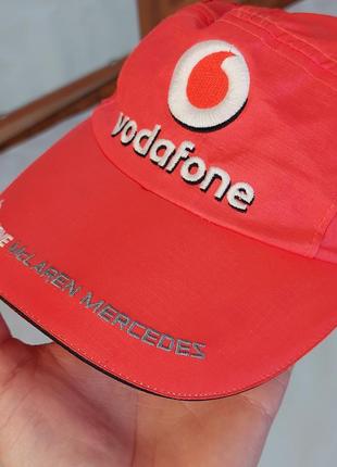 Гоночна кепка mercedes mclaren vodafone lewis hamilton racing 5-panel nylon cap10 фото