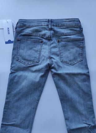 Нові стильні джинси h&m slim fit розмір 8-95 фото