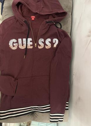 Толстовка,кенгуру ,кофта guess2 фото