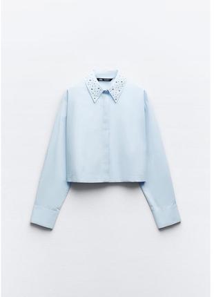Сорочка вкорочена оверсайз