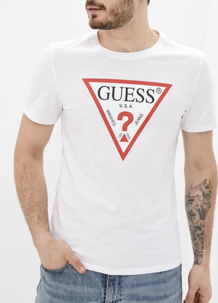 Футболки мужские гес гесс guess гуес чоловічі футболкі футби