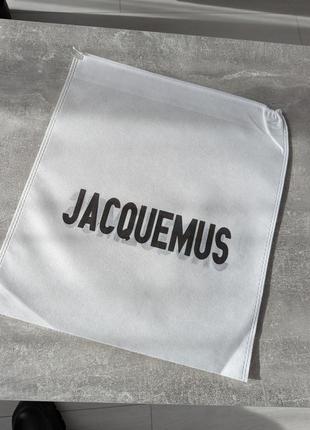 Фирменная упаковка пильник ,чехол маленький jacquemus ,упаковка на подарок. подарочная брендовая упаковка жак