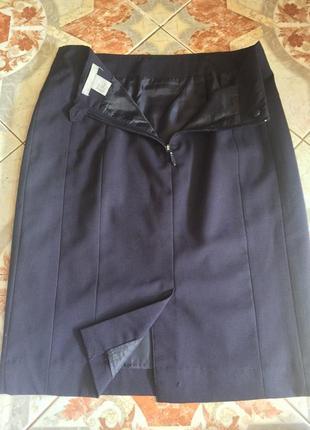 Базовая юбка-карандаш,классика, h&m, размер 34, с/хс10 фото