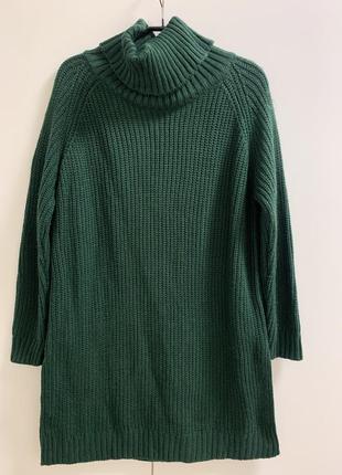 В‘язаний жіночий подовжений светр