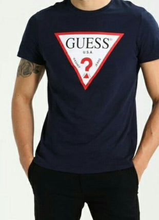 Футболки мужские гес гесс guess гуес чоловічі футболкі футби