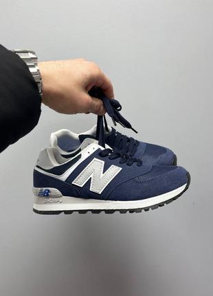 Жіночі кросівки new balance 574 blue| ню беленс