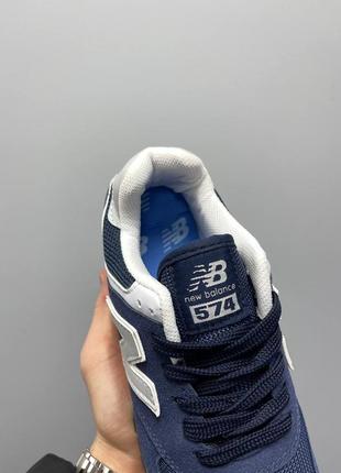 Жіночі кросівки new balance 574 blue| ню беленс5 фото