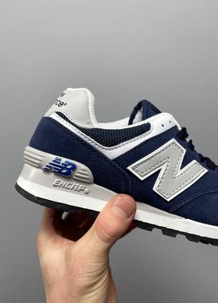 Жіночі кросівки new balance 574 blue| ню беленс8 фото