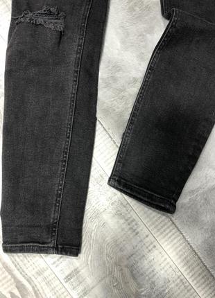 Круті ідеальні чорні джинси3 фото