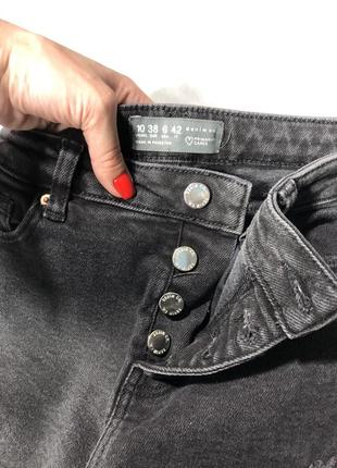 Круті ідеальні чорні джинси5 фото