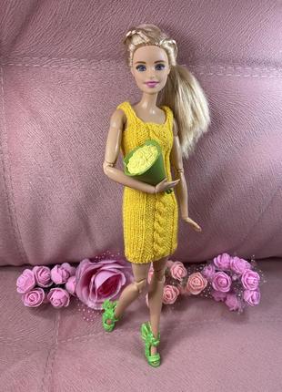 Платье для куклы барби для кукол barbie одежда ручной работы