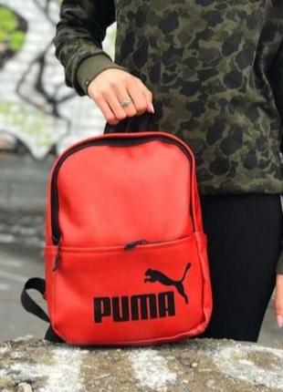 Женский рюкзак puma красный