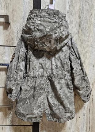 Парка для дівчинки h&m 98 см 2