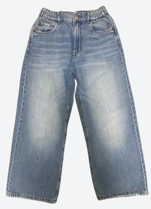 Zara джинсы wide-leg на девочку, размер 152
