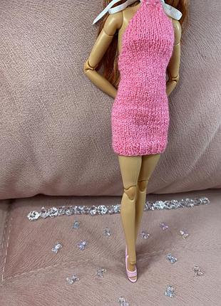 Платье для куклы барби для кукол barbie одежда ручной работы