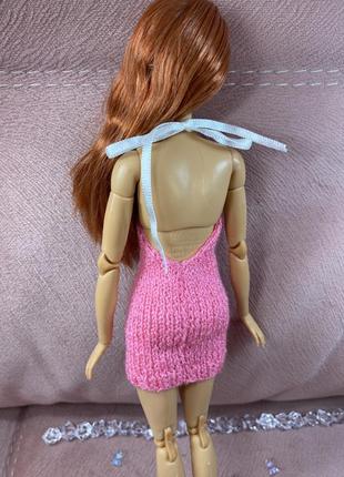 Платье для куклы барби для кукол barbie одежда ручной работы