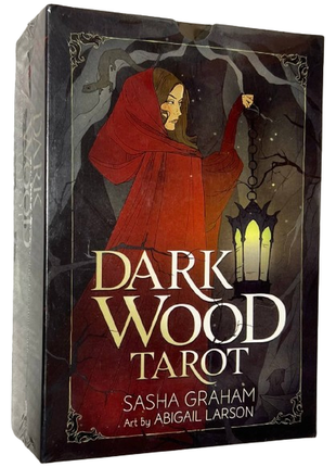 Гадальні карти таро темного лісу (dark wood tarot) з книгою 78 карт1 фото