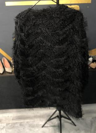 Якісний розкішний кардіган жакет чорний піджак жіночий