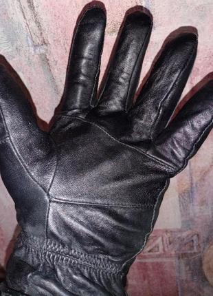 Кожаные перчатки thinsulate5 фото