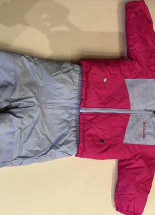 Комбінезон куртка штани columbia для дівчинки 1-1,5 років. в ідеальному стані. не одягали ні разу. без дефектів та плям.10 фото