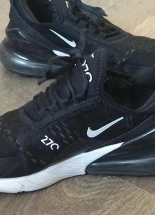 Кроссовки унисекс nike air max 270 black9 фото