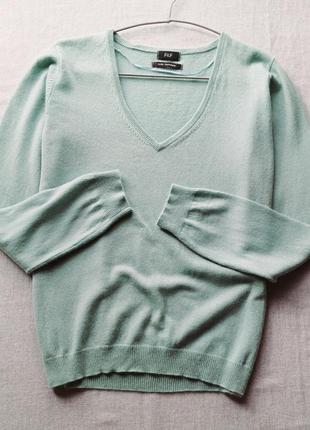 Джемпер f&f 100% кашемір (светр, кофта, пуловер)1 фото