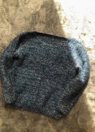 Шерстяной свитер / свитер с пайетками / зимний свитер