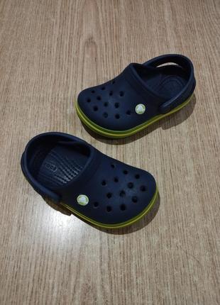 Шлепанцы crocs crocband c 7 кроксы сабо оригинал2 фото