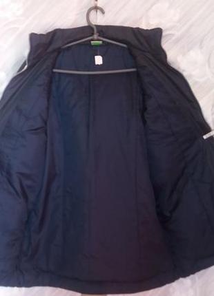 Демисезонная куртка с капюшоном 140 см6 фото