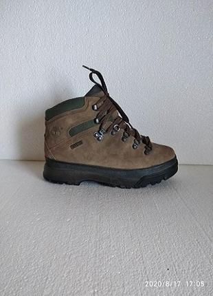 Ботинки трекинговые gore-tex timderland, стелька 24 см