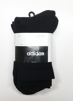 Шкарпетки махрова підошва набір 3 пари високі тенісні adidas оригінал2 фото