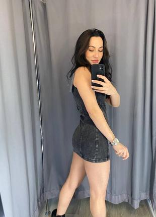 calvin YAF klein джинсова сукня без рукавів