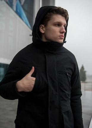 Парка arctic черная 2