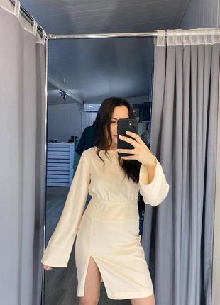 Na-kd міні сукня with front slit