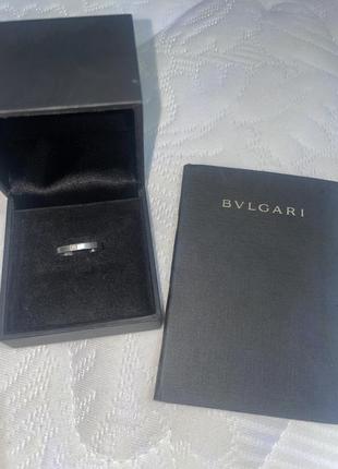 Обручка bvlgari marry me платина з діамантом 0,056 фото