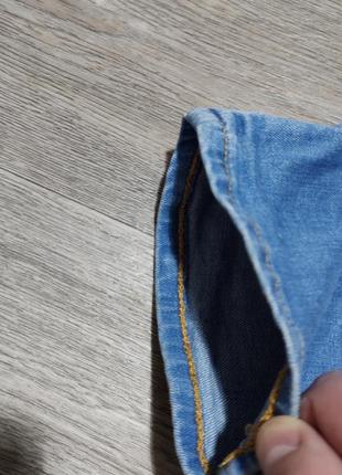 Мужские джинсы / river island / брюки / штаны / чоловічий одяг / светло-синие джинсы / мужская одежда4 фото