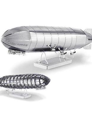 Металевий 3d пазл дирижабль graf zeppelin metal earth js050