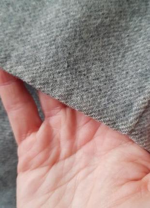 Шерстяное полупальто двубортное пальто тренч жакет с накладными карманами zara6 фото