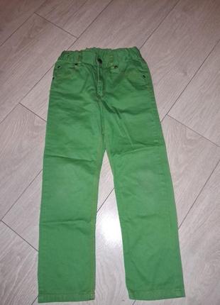 Зелені джинси на 6-7 років
