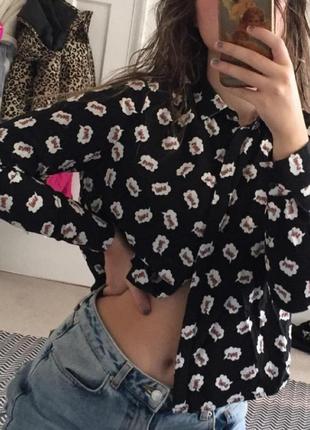 H&m стильна сорочка в принт вам. нюанс!