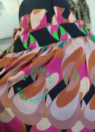Яскраве плаття risy & jerfs kleid aus viskose modell 'mafra' - pink5 фото