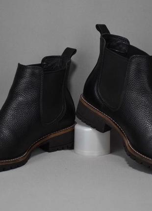 Ecco elaine черевики челсі ботильйони жіночі шкіряні брендові. оригінал. 39 р./25 см.3 фото