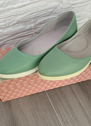 Женские туфли, балетки на низком ходу