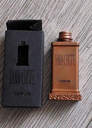 L'anarchiste caron, edt, оригинал, винтаж, редкость, миниатюрка, vintage